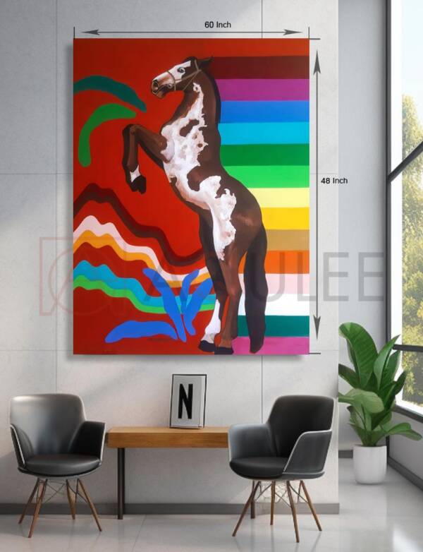 HORSE WITH RAINBOW - Image 4