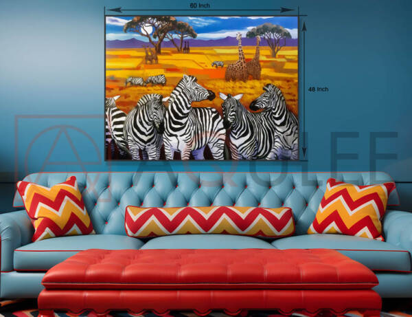 ZEBRAS IN THE FOREST - Image 2